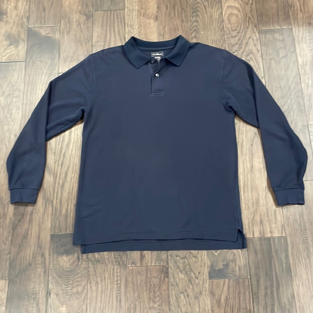 L.L. Beam Long-Sleeve Polo